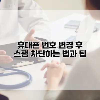 휴대폰 번호 변경 후 스팸 차단하는 법과 팁